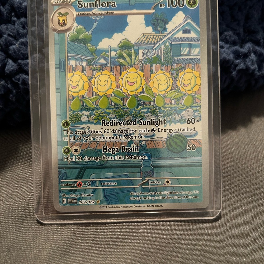 Sunflora Trading Card